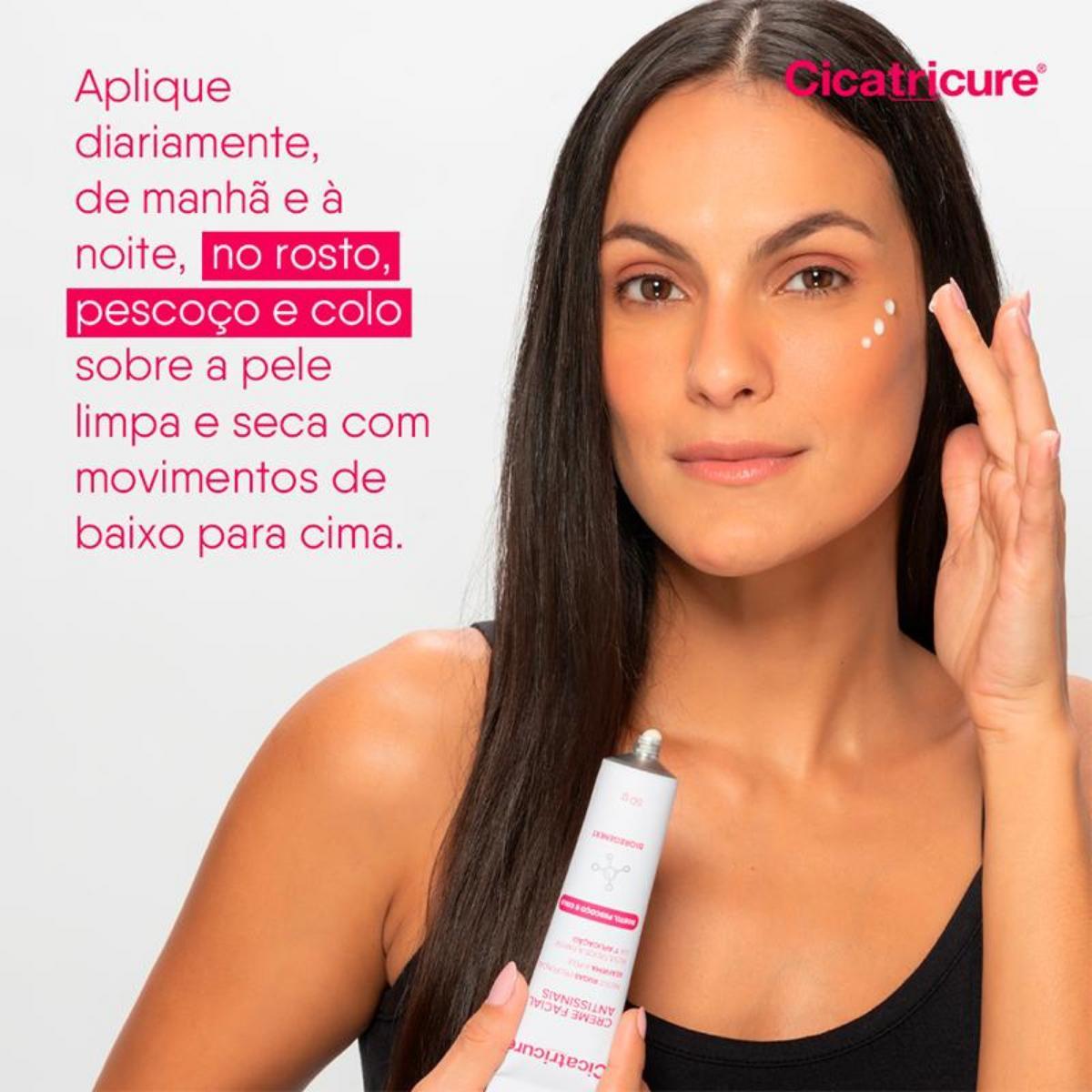 Miniatura Kit Cicatricure Contorno Olhos Porcelana Antirrugas Antissin