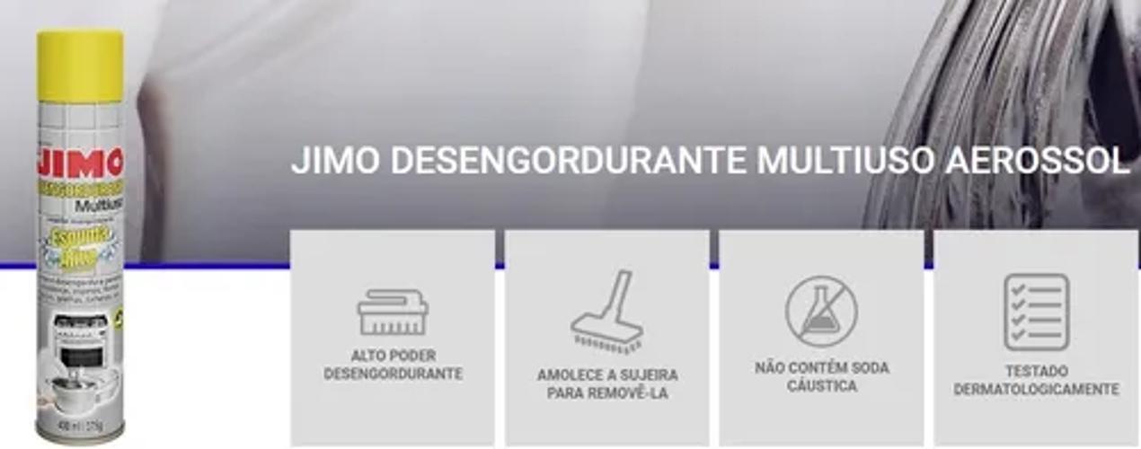 Miniatura Kit 2 Jimo Desengordurante Multiuso 400Ml Limpeza Pesada