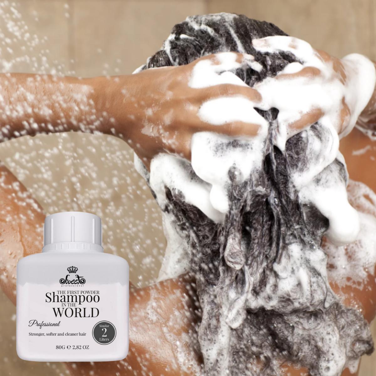 Miniatura Shampoo Em Pó Sweet Hair The First Powder Limpeza Profunda