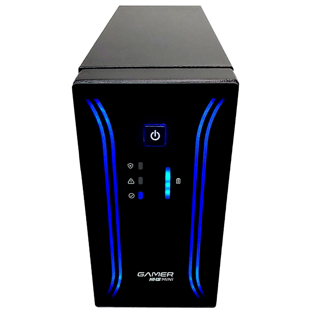 Nobreak Gamer NHS Mini Senoidal, 600VA, Ent. Bivolt, Saída 120V, 6 Tomadas, RJ-45/USB - 91.G0.006000