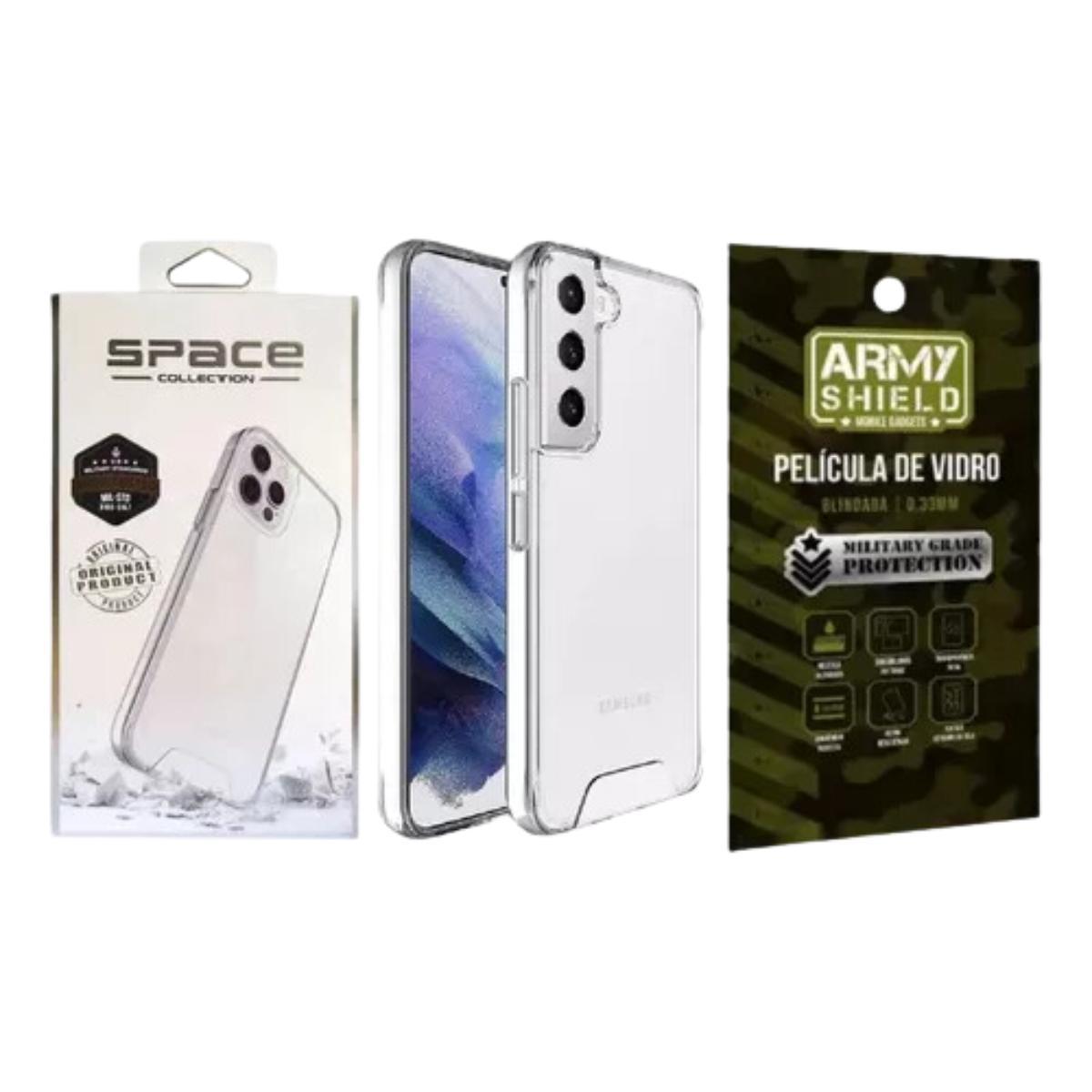 Miniatura Capinha Space Collection Premium Para Galaxy S24 + Pelicula