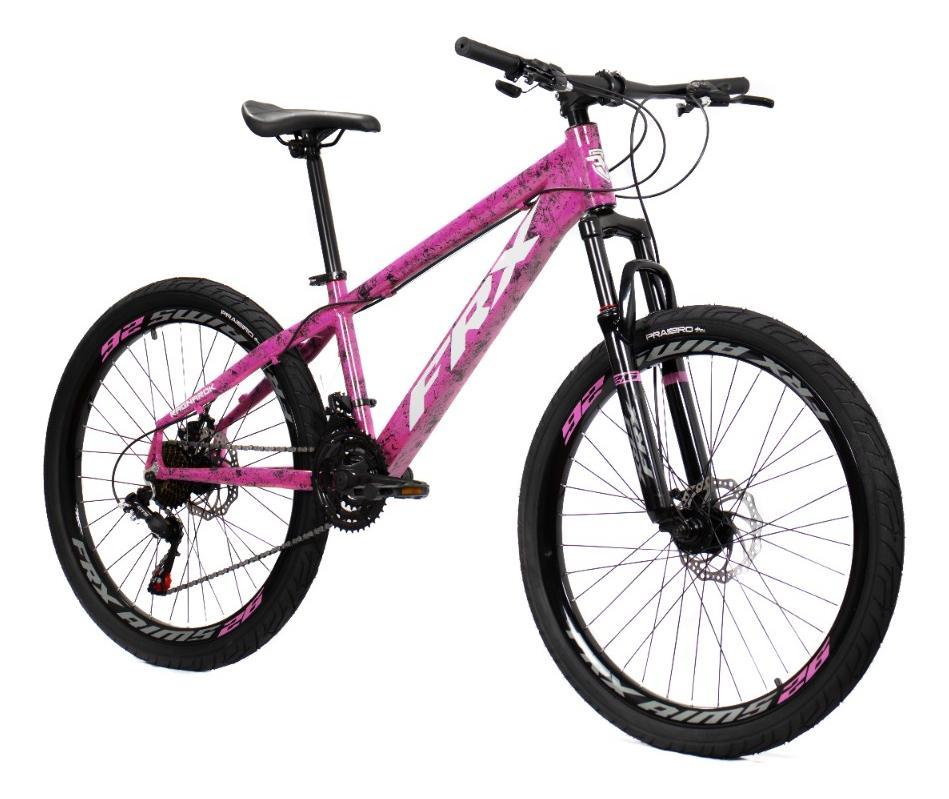 Miniatura Bicicleta Frx Ragnarok Aro 26 Adulto Freeride Pink 14