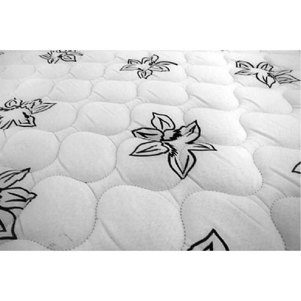 Miniatura Cama Box Viúva: Colchão Molas Ortobom Nanolastic Physical Spring + Base Crc Suede Marrom(128X188)