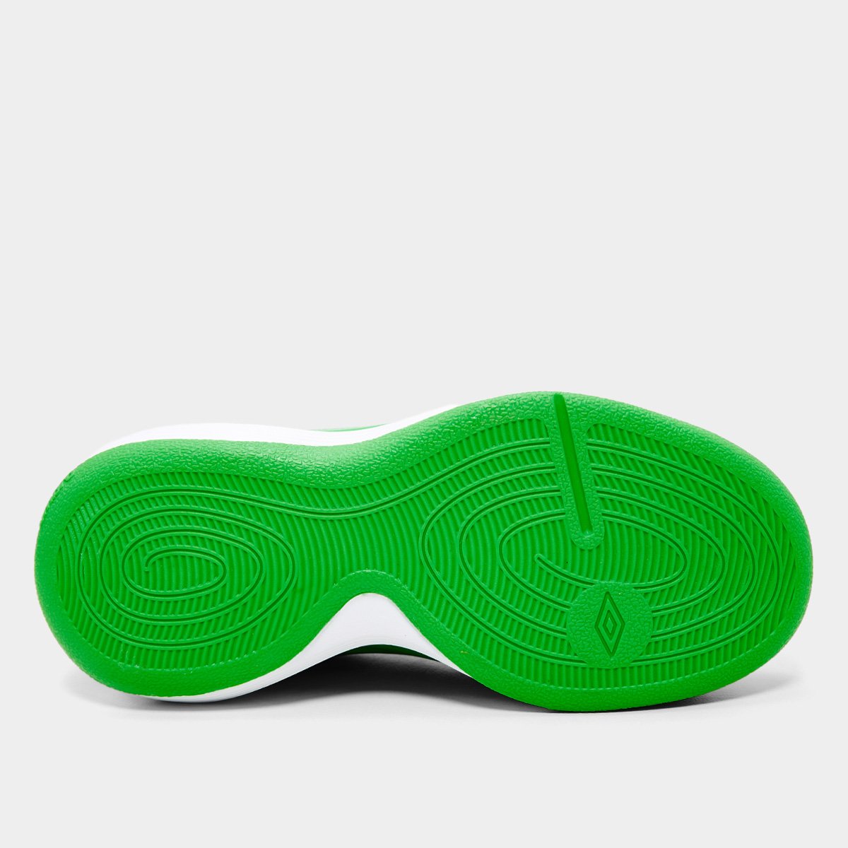 Miniatura Chuteira Infantil Futsal Umbro Pro 5 Bump Verde+Branco - 29