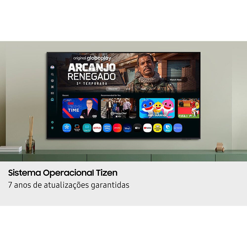 Miniatura Smart TV 50 Polegadas U8600F 2025 Crystal UHD 4K Samsung UN50U8600FGXZD 228792302217 - Preto - Bivolt