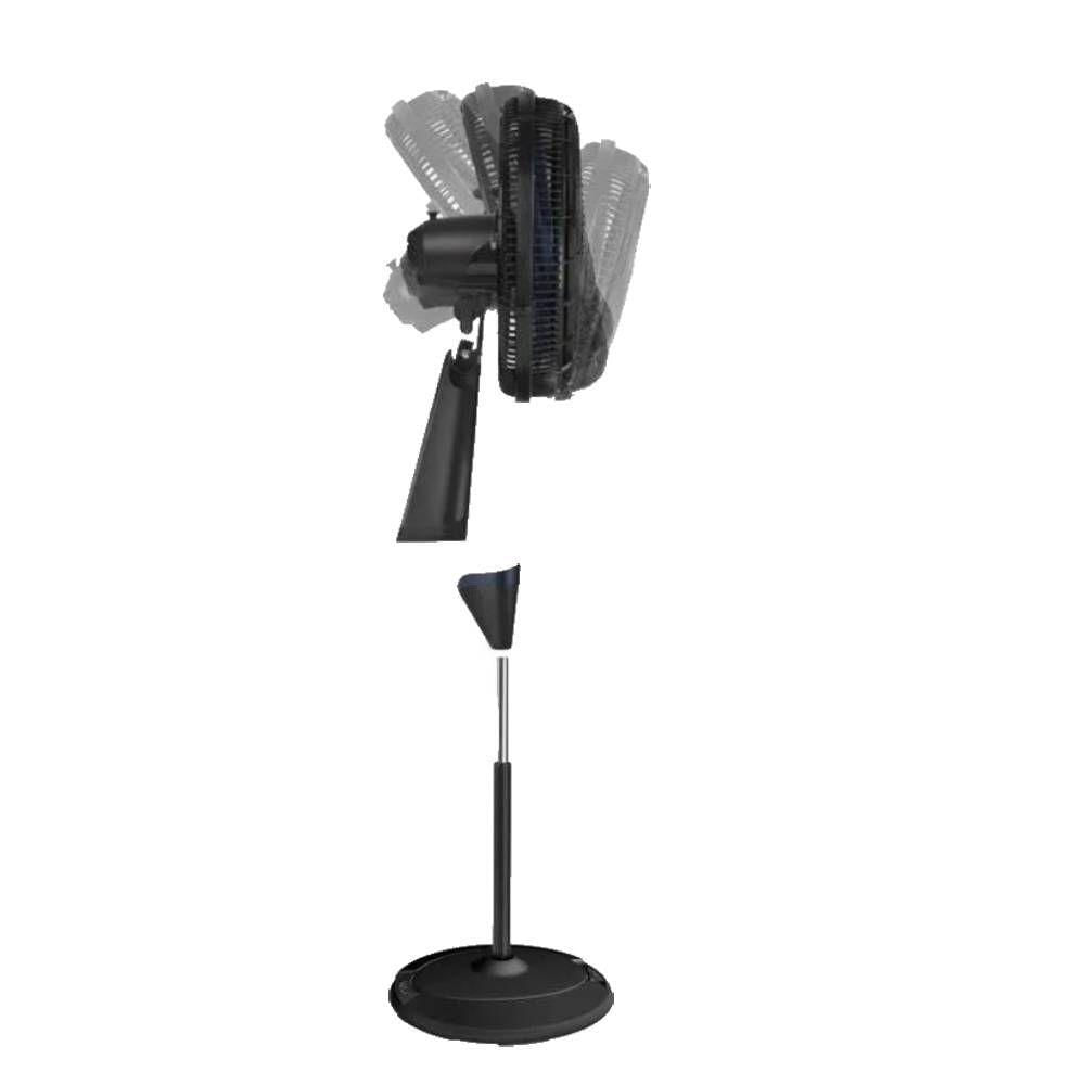 Miniatura Ventilador de Coluna Arno VE7C X-treme 40CM 7 Pás Preto e Azul 220V