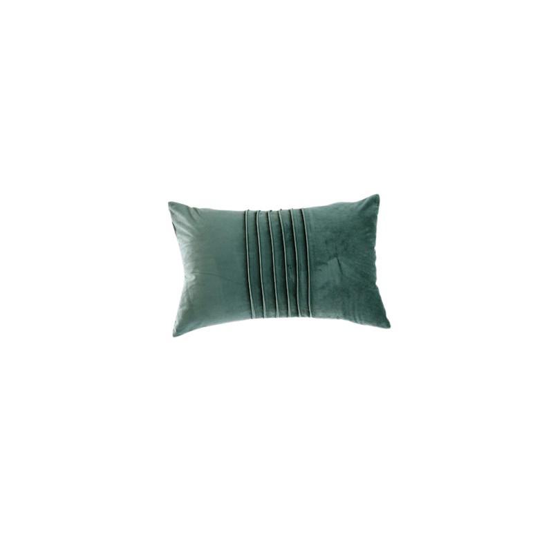 Kit 4 Almofadas Sofá Retangular Matelasse Vertical Verde