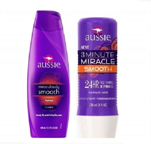 Miniatura Kit Aussie Smooth Shampoo + 3 Minute Miracle