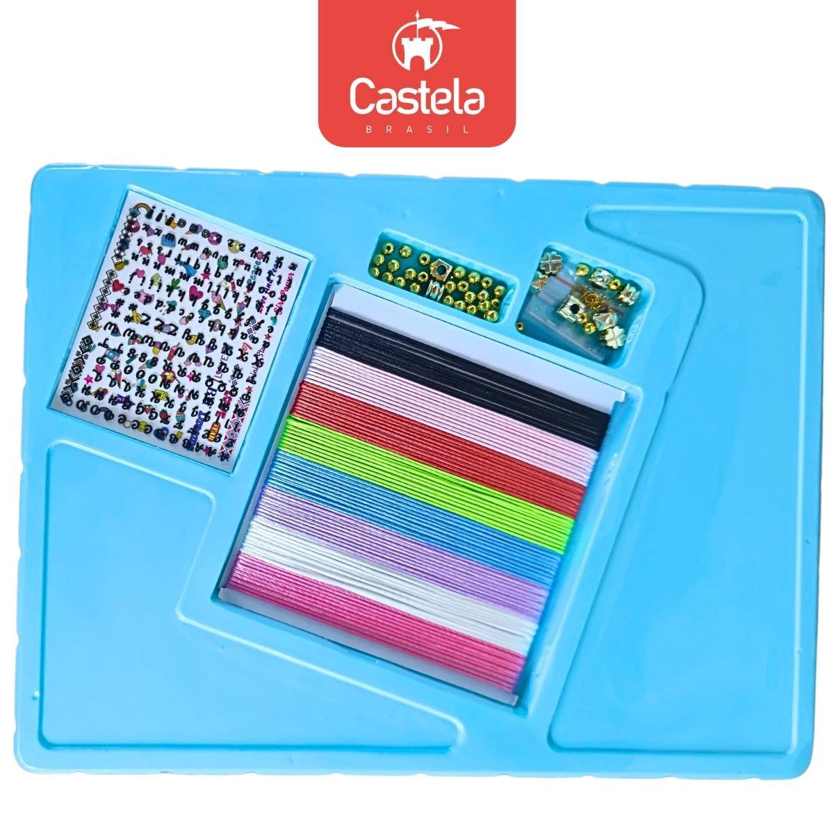 Conjunto Pulseiras Bijuterias Montar Jóias Colar Castela