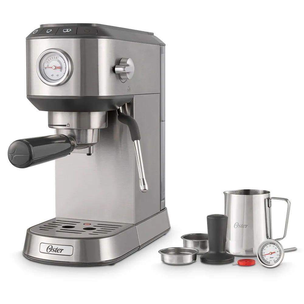 Kit Cafeteira Espresso Compacta E Torradeira Inox Oster 220V