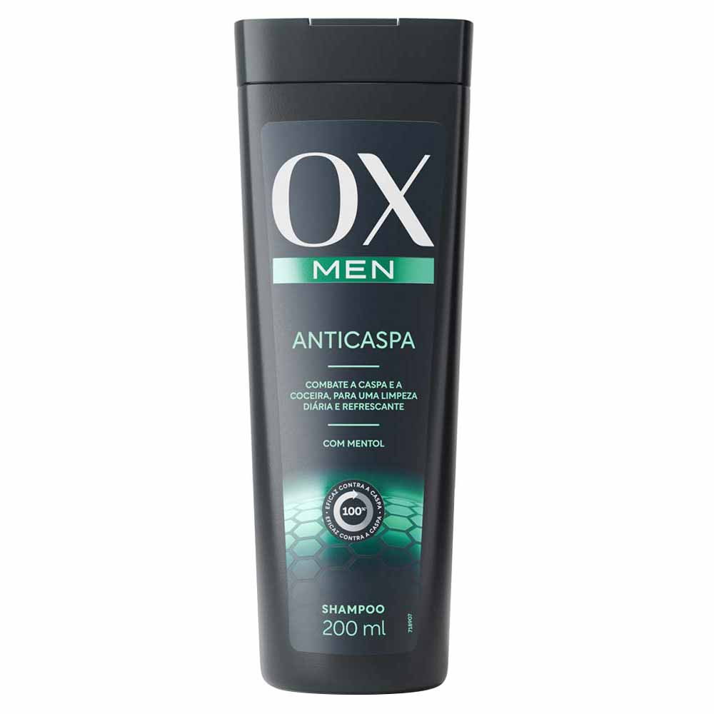 Miniatura Ox Men Anticaspa Shampoo 200ml