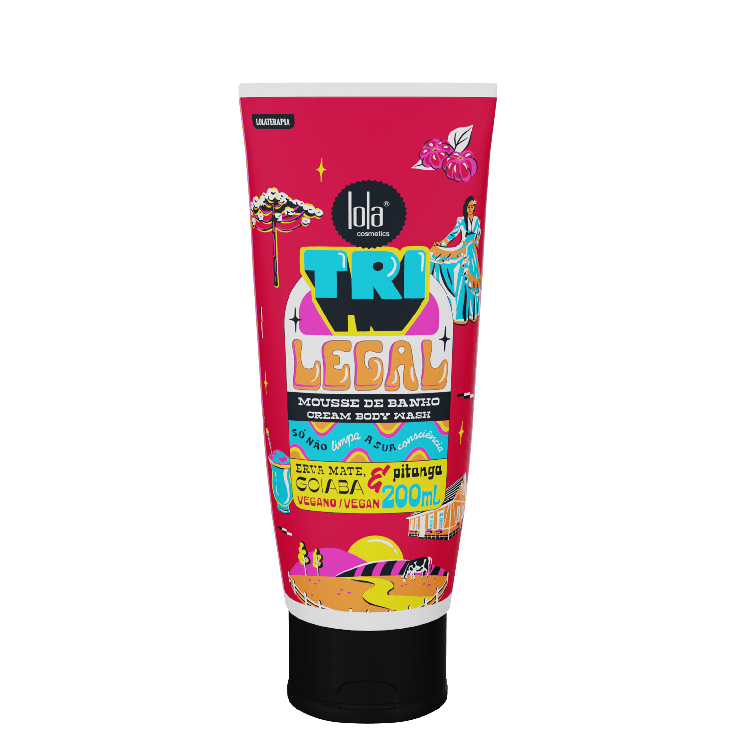 Miniatura Lola Cosmetics Tri Legal - Sabonete em Mousse 200ml