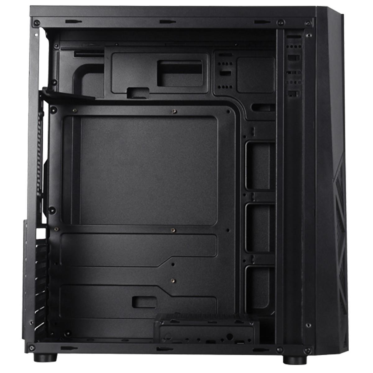 Miniatura Gabinete Gamer T-Dagger P02B Rgb Preto Black Mid Tgc-P02B Gabinete para computador - Ventilação, filtro de poeira - Gamer