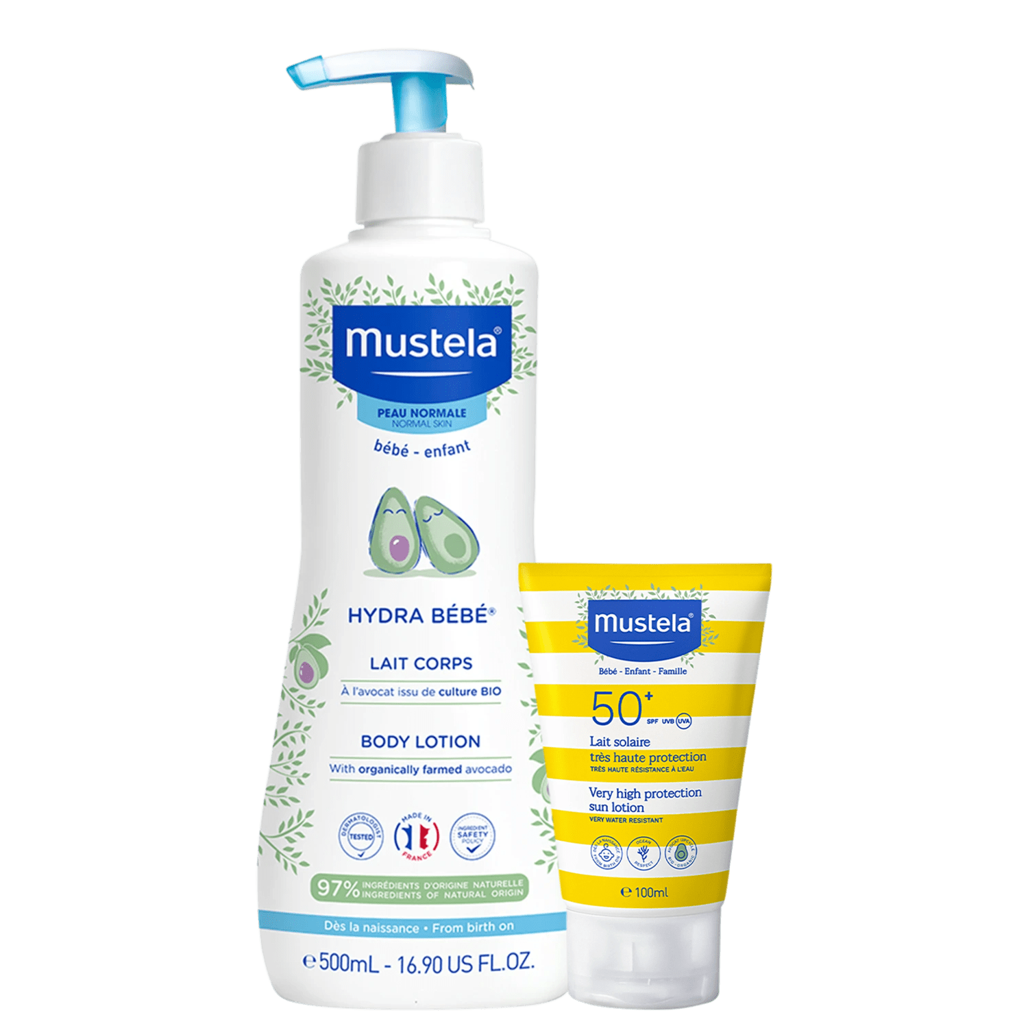 Miniatura Kit Mustela FPS50 + Hydra Bébé (2 Produtos)