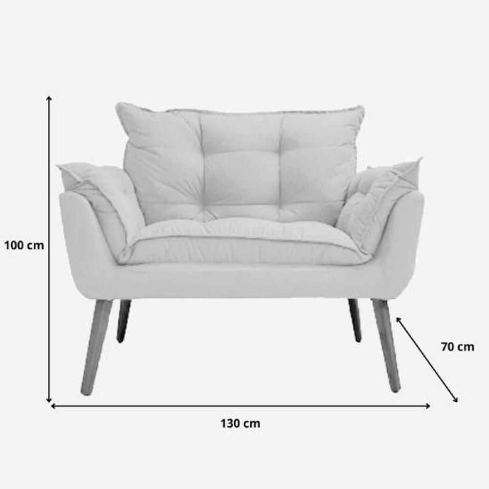 Miniatura Namoradeira 2l Bela Veludo - Palladium Decor Cor Preto