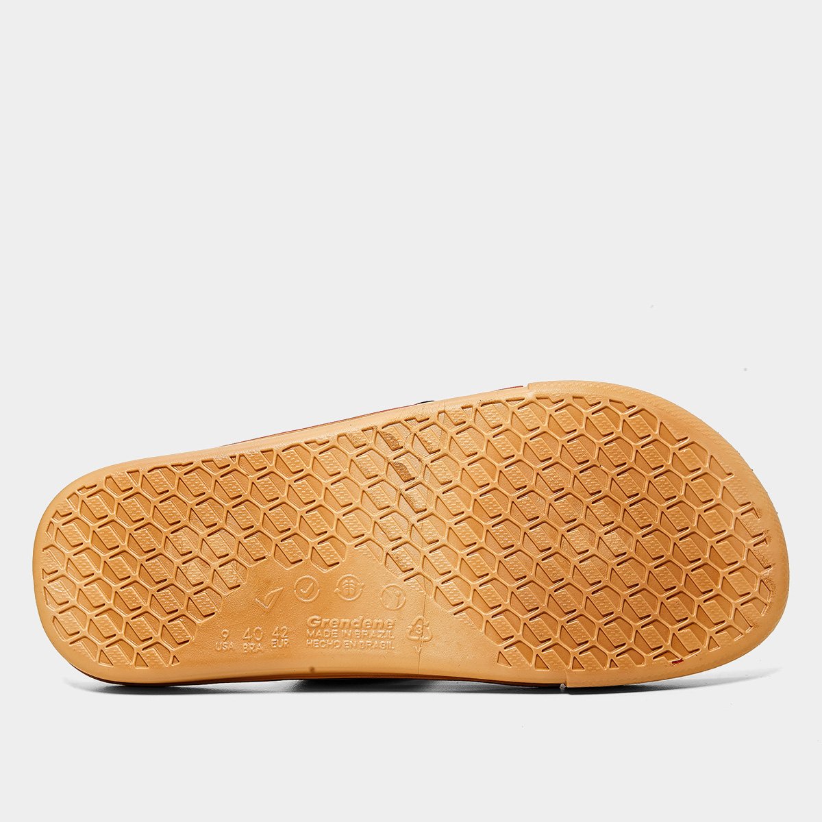 Miniatura Chinelo Rider Spin Masculino Bege - 37/38