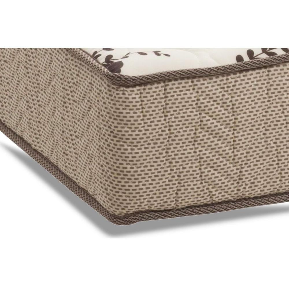 Miniatura Cama Box Baú Queen: Colchão Anatômico Ortobom D33 / Ep Iso 100 + Base Crc Suede Clean(158X198)
