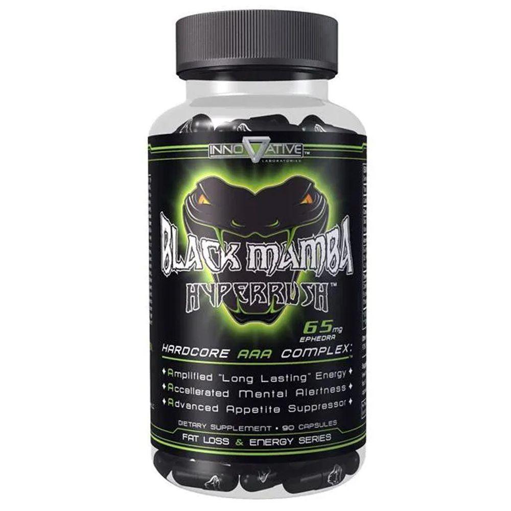 Miniatura Black Mamba Hyperrush 65Mg 90 Cápsulas - Innovative Labs
