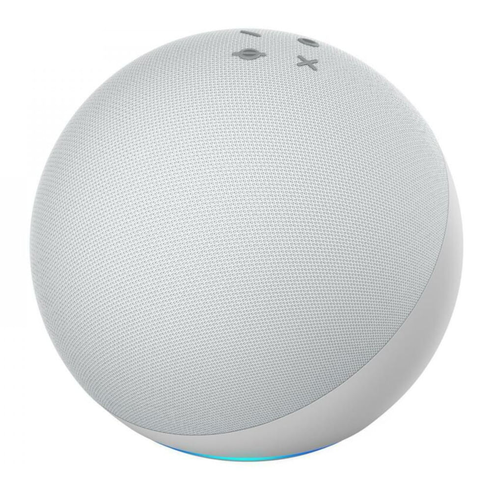 Miniatura Smart Speaker Amazon com Alexa Echo 4 Geração Branco Branco
