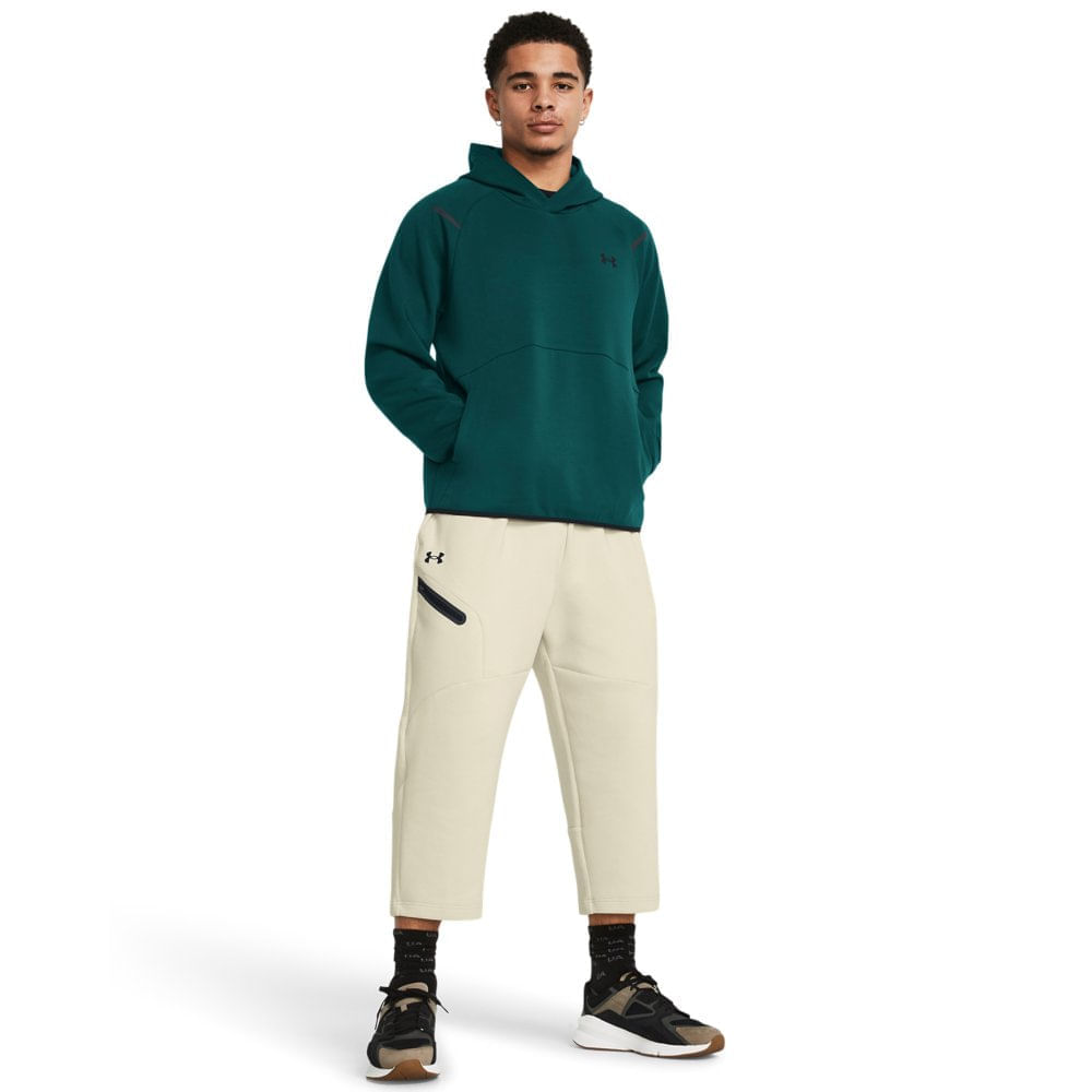 Miniatura Blusa de Moletom Masculina Under Armour Unstoppable Flc Azul - G