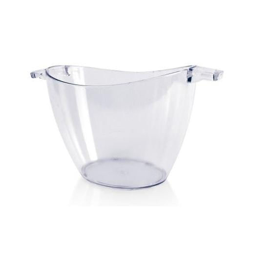 Miniatura Champanheira Acrílico 5L Transparente - 05 Baldes Gelo