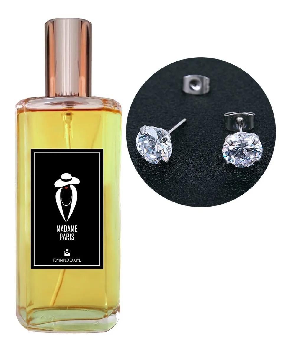 Miniatura Perfume Feminino Madame Paris 100ml - Floral Âmbar
