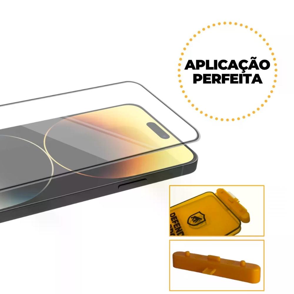 Miniatura Película para iPhone X / XS - Defender Pro Privacidade - Preta - Gshield