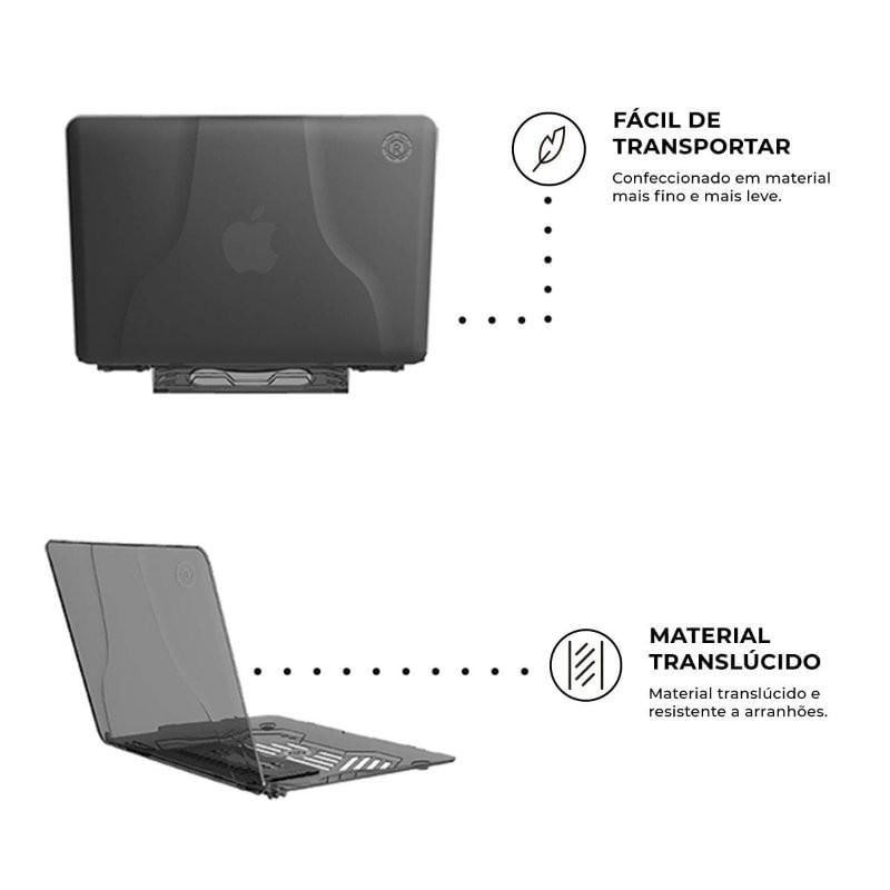 Miniatura Capa para MacBook Air 13.6 (2022) A2681 M2 - Slim - Gshield