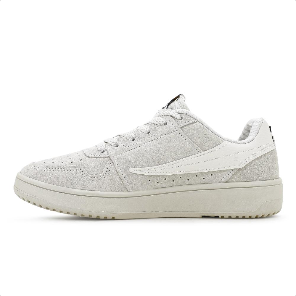 Miniatura Tênis Fila Acd Classic Se Masculino + 3 Pares de Meias Bege / Branco - 38