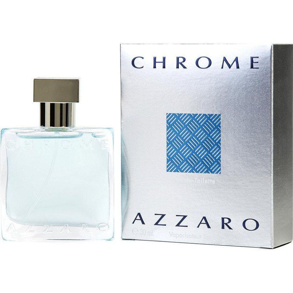 Miniatura Perfume Masculino Chrome Azzaro Eau De Toilette Spray 30 Ml