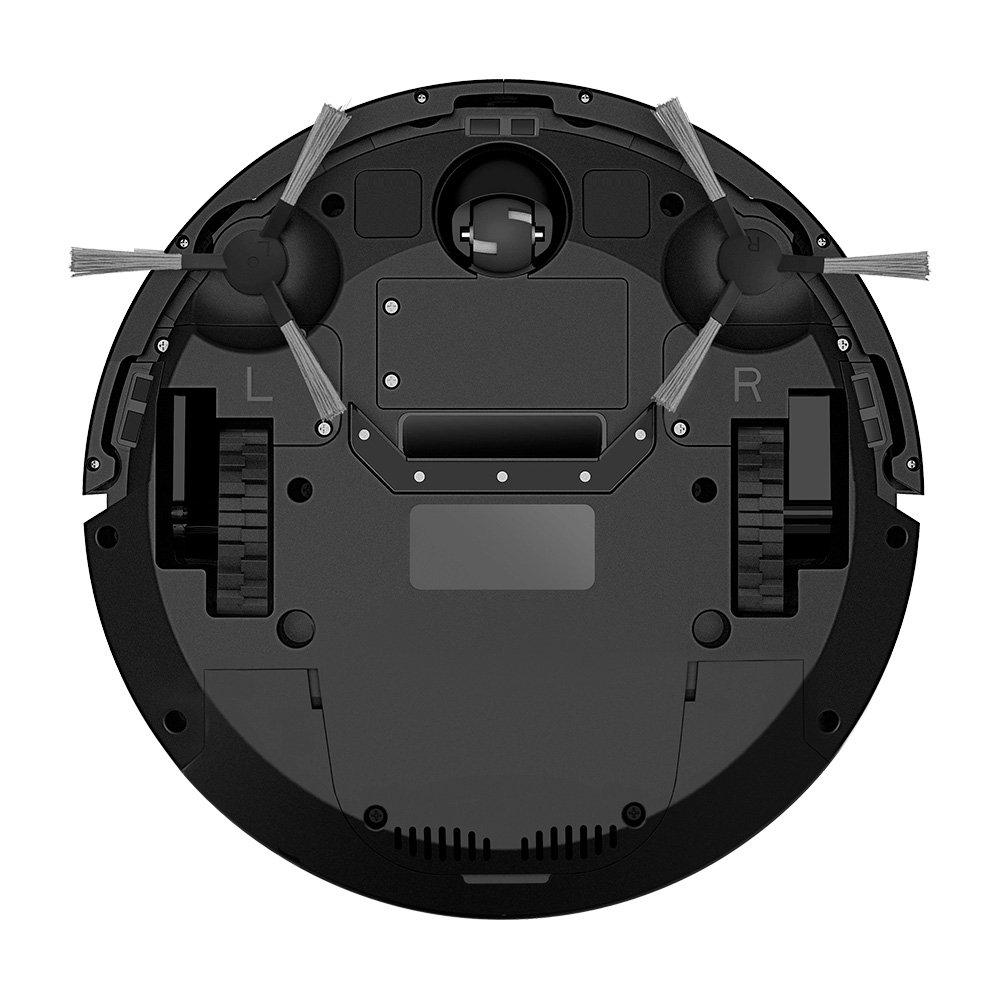 Miniatura Robô Aspirador de Pó KABUM! smart K100 - 2 Modos de Limpeza, Sensor Anti-Queda, Anti-Colisão, Bivolt, Preto - KSAR100PT