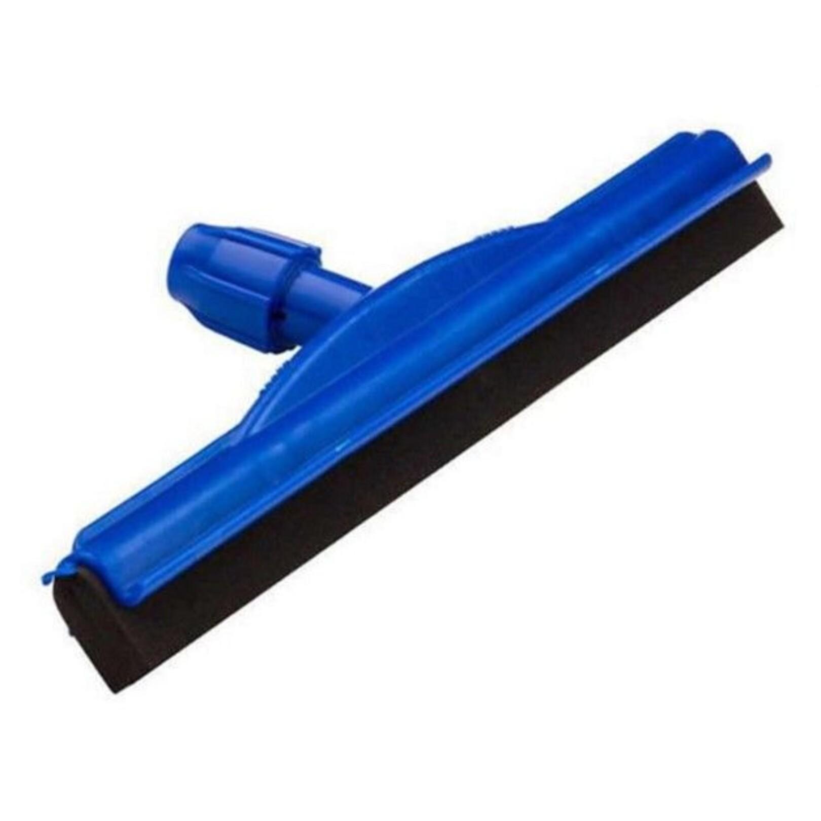 Miniatura Rodo Profissional 65 Cm Azul-Borracha Dupla De Alta Resis.