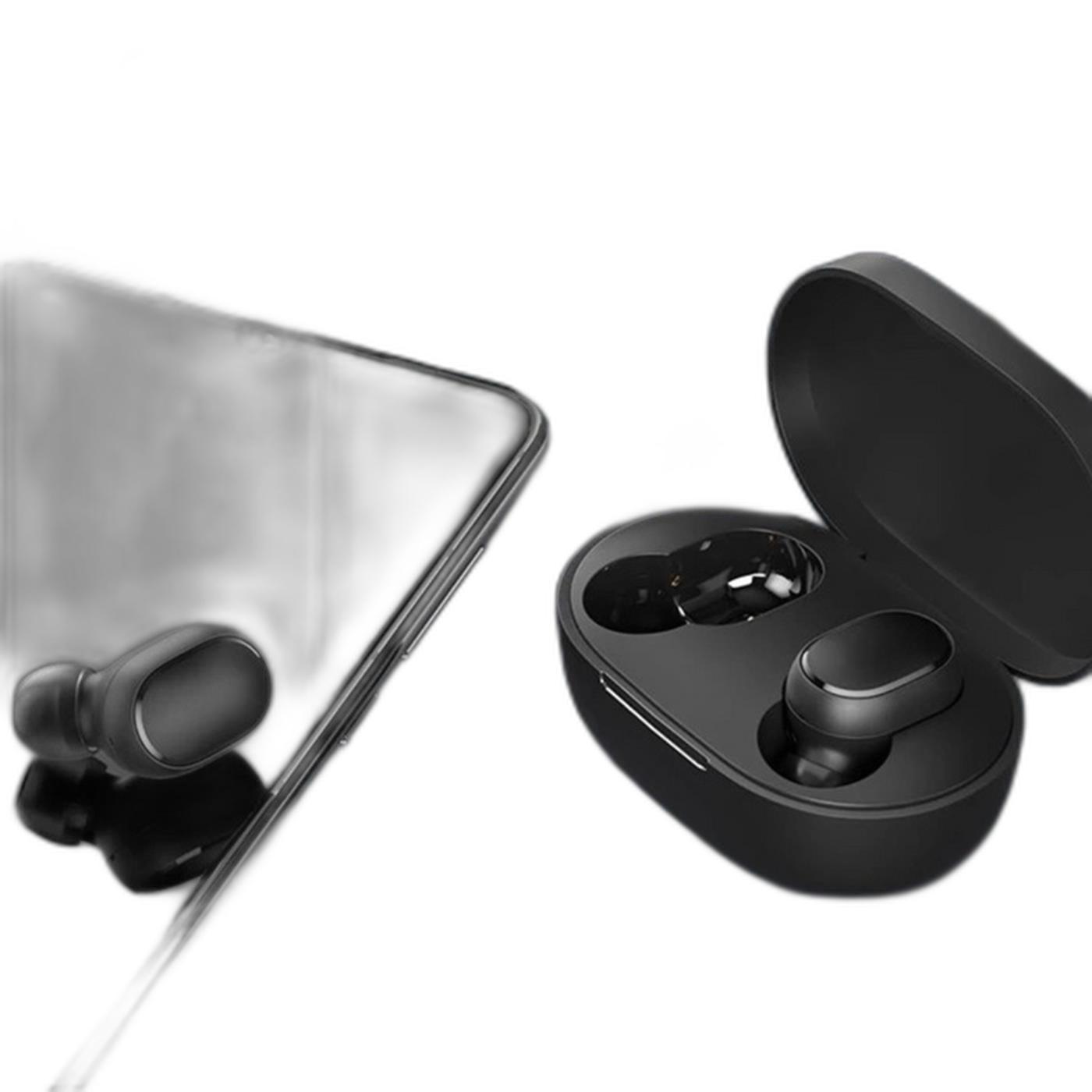 Miniatura Fone Bluetooth Sem Fio Preto Caixinha Para Samsung J6