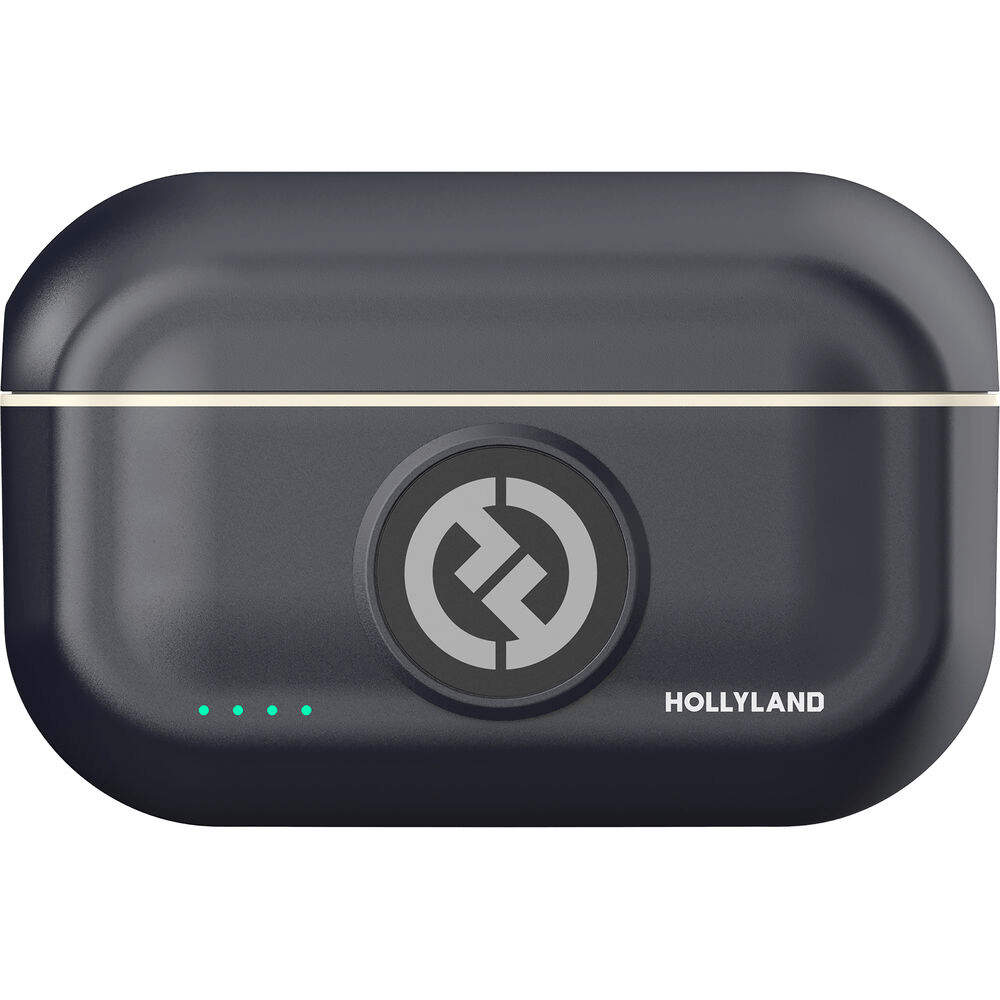 Miniatura Sistema Microfone Duplo Hollyland Lark M2 Duo Wireless Lightning SmartPhones iOs
