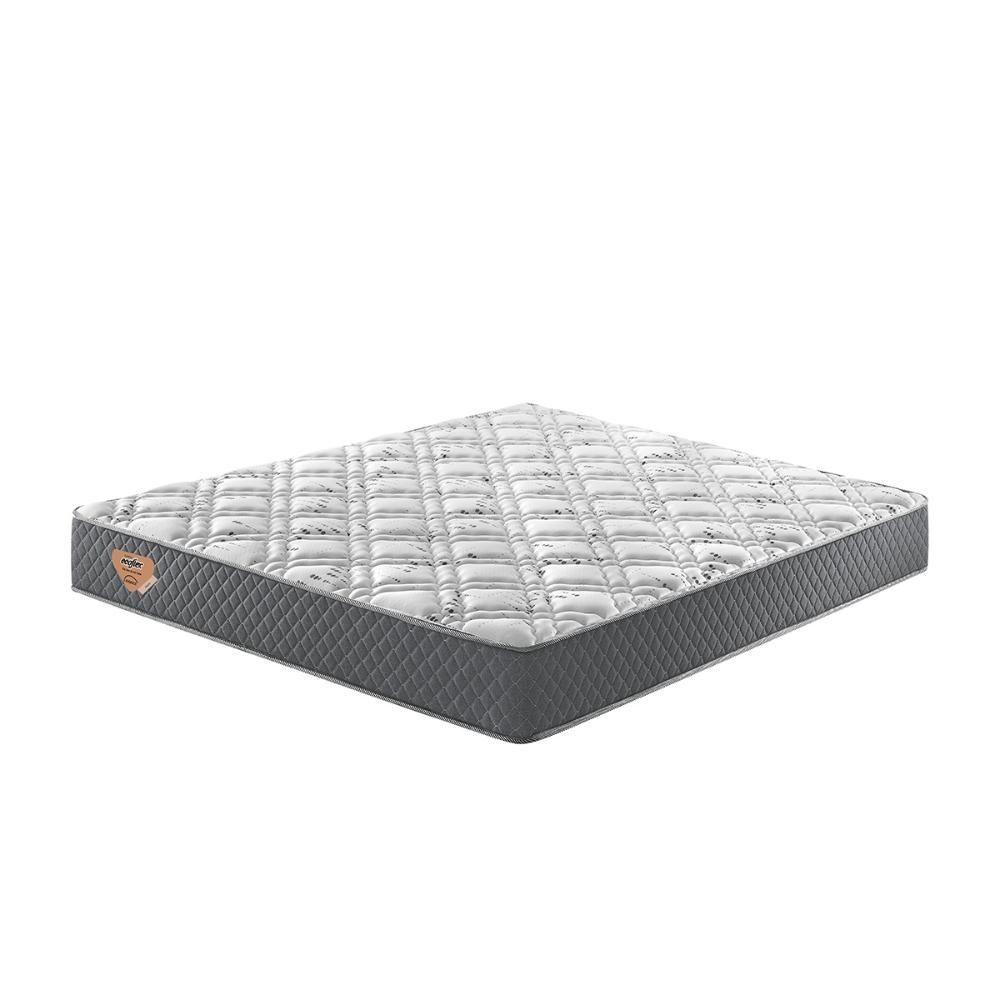 Miniatura Cama Box Queen Baú Linho Marrom 158x198 Colchão Adapto Molas Ensacadas