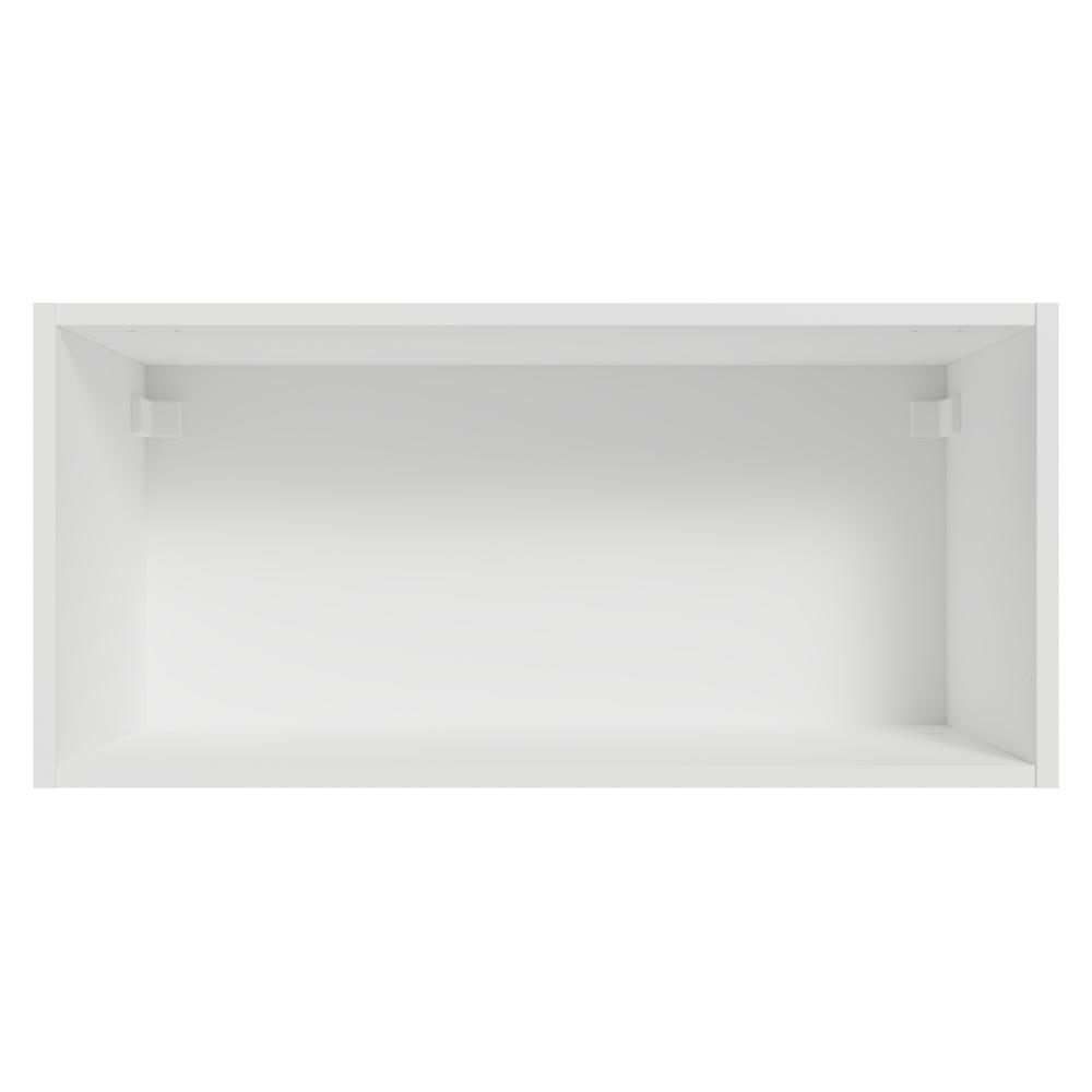 Armário Aéreo 70 cm 1 Porta Basculante Branco/Azul Vik Madesa Branco/Azul