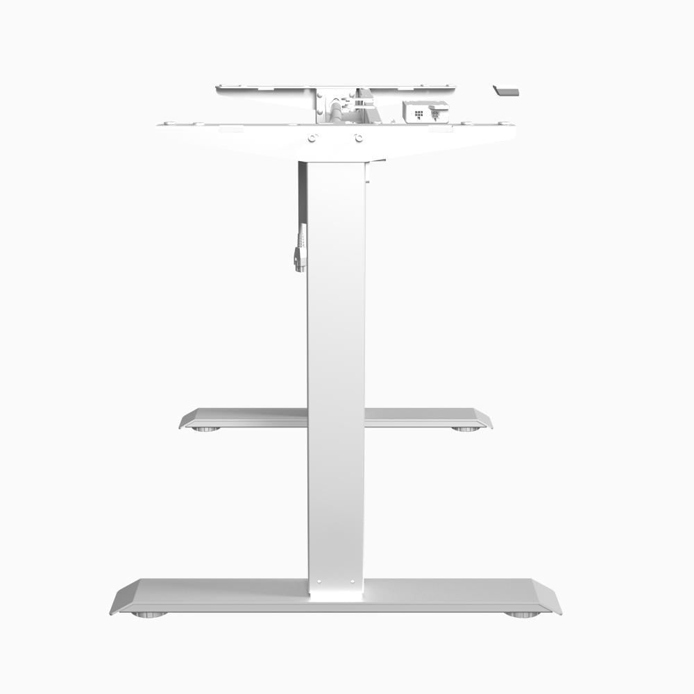 Miniatura Base Mesa Regulagem De Altura Elétrica Elements Misch White