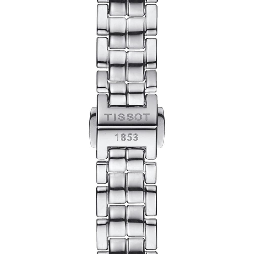 Relógio Feminino Tissot T-Lady Flamingo Analógico Prata