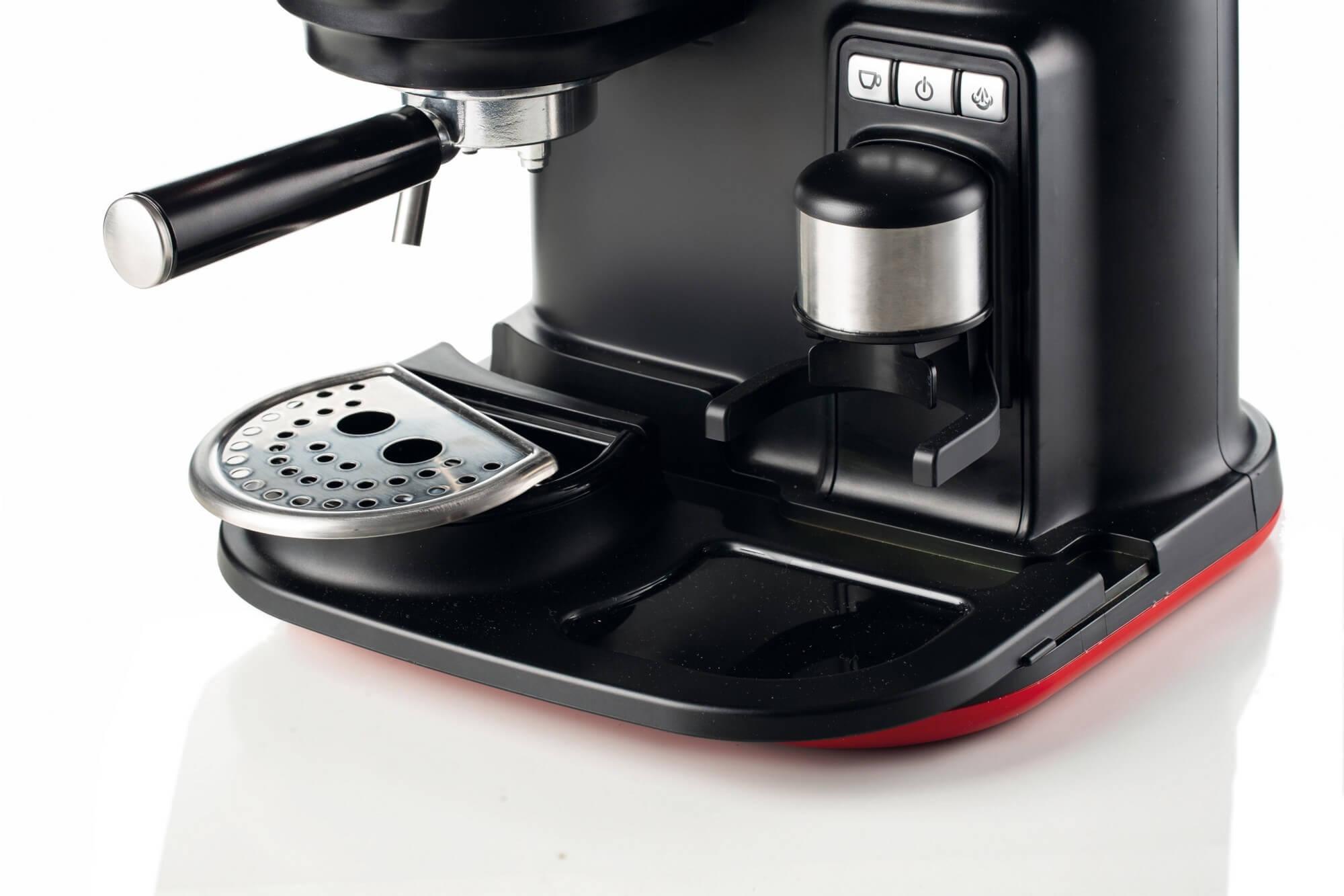 Miniatura Cafeteira Maquina Ariete Expresso Moderna Manual Moedor