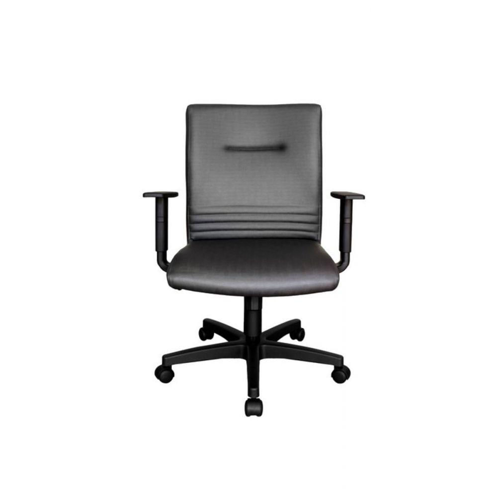 Miniatura Cadeira Diretor Giratória com Braços Linha Corinto Preto