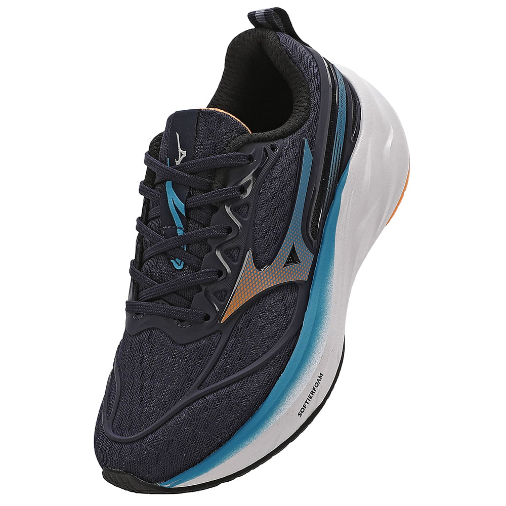 Tênis Mizuno Space 5 Junior 28 Azul
