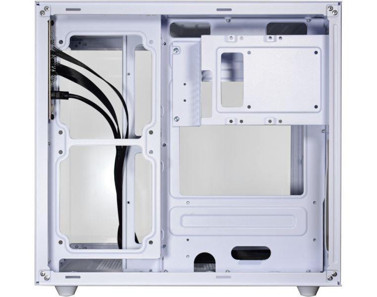 Miniatura Gabinete Gamer Aquario Micro White W2Sb