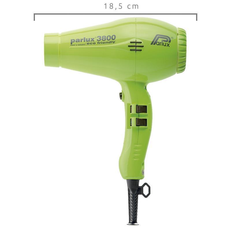 Miniatura Secador De Cabelo Parlux 3800 Ecofriendly Ionic Verde 127V Verde - Secador - Parlux - 3800 - 127 v