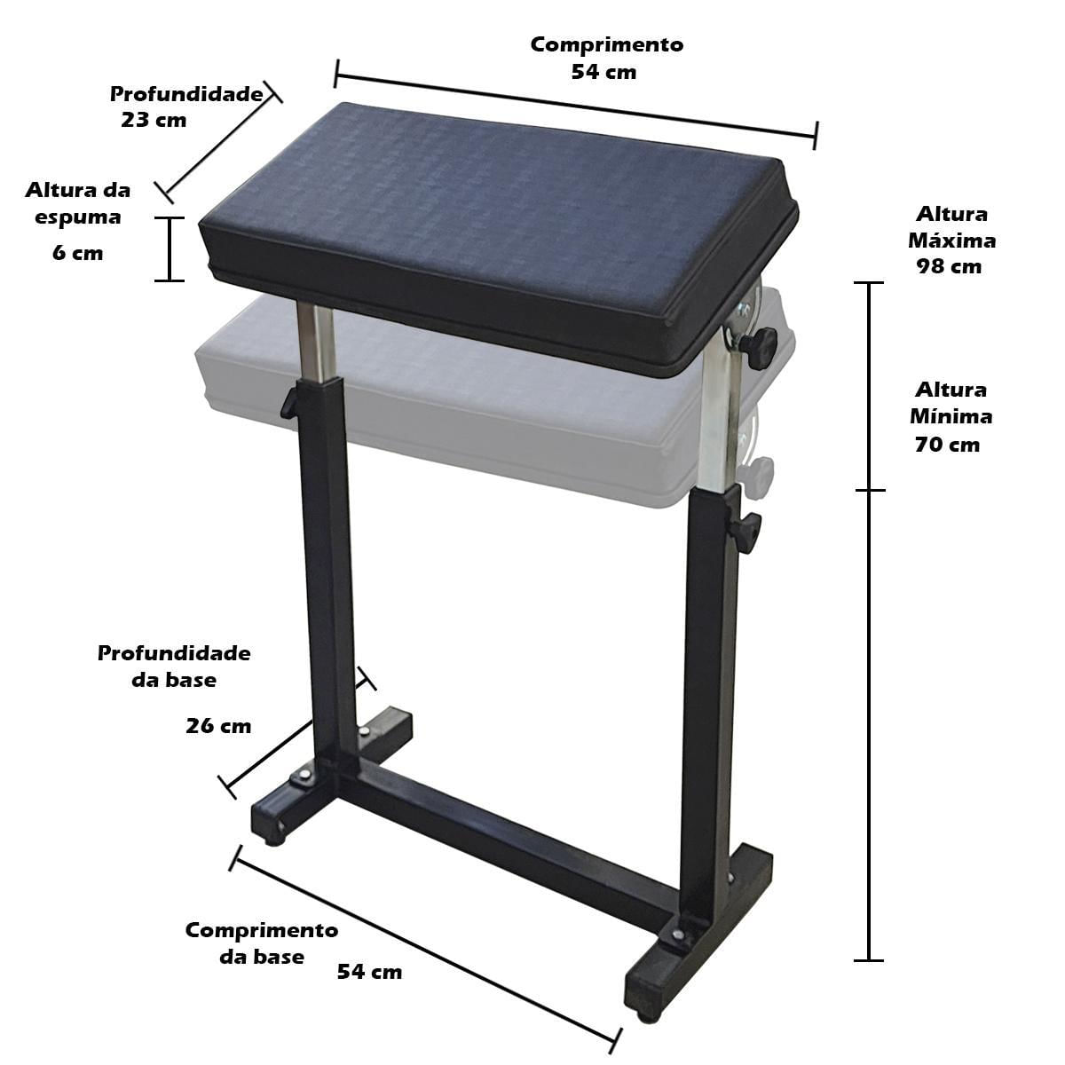 Kit Tattoo Apoio De Braços Tatuador E Suporte Braço Tatuagem