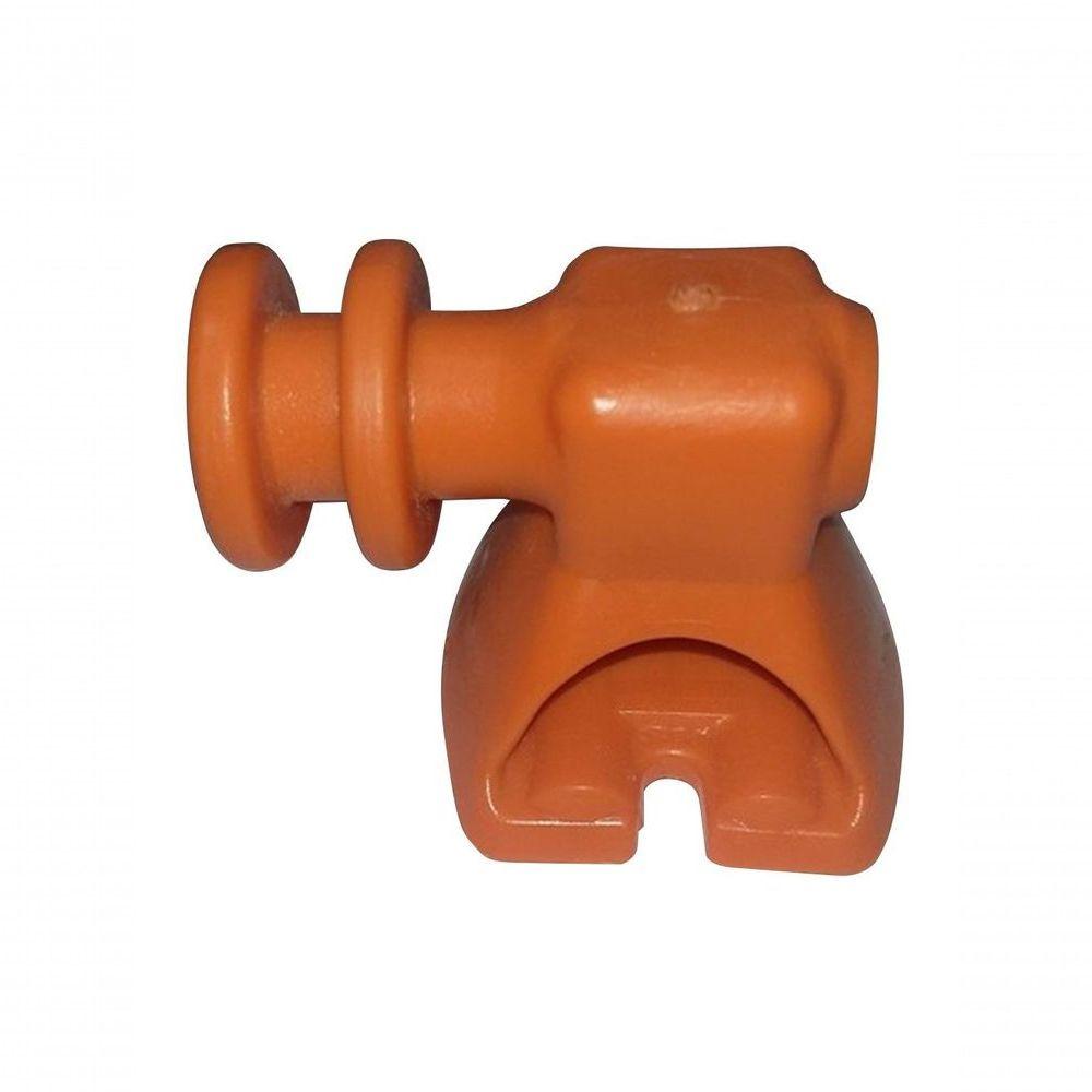 Miniatura Suporte Isolador Tem Wireless Para Bap 2 Vias Laranja