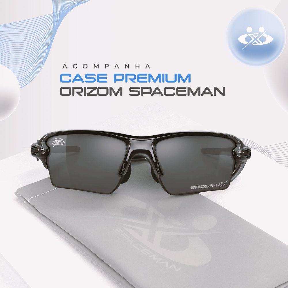 Miniatura Case Oculos Sol Masculino Preto Polarizado Proteção Uv Polarizado Verão Praia Estiloso Casual