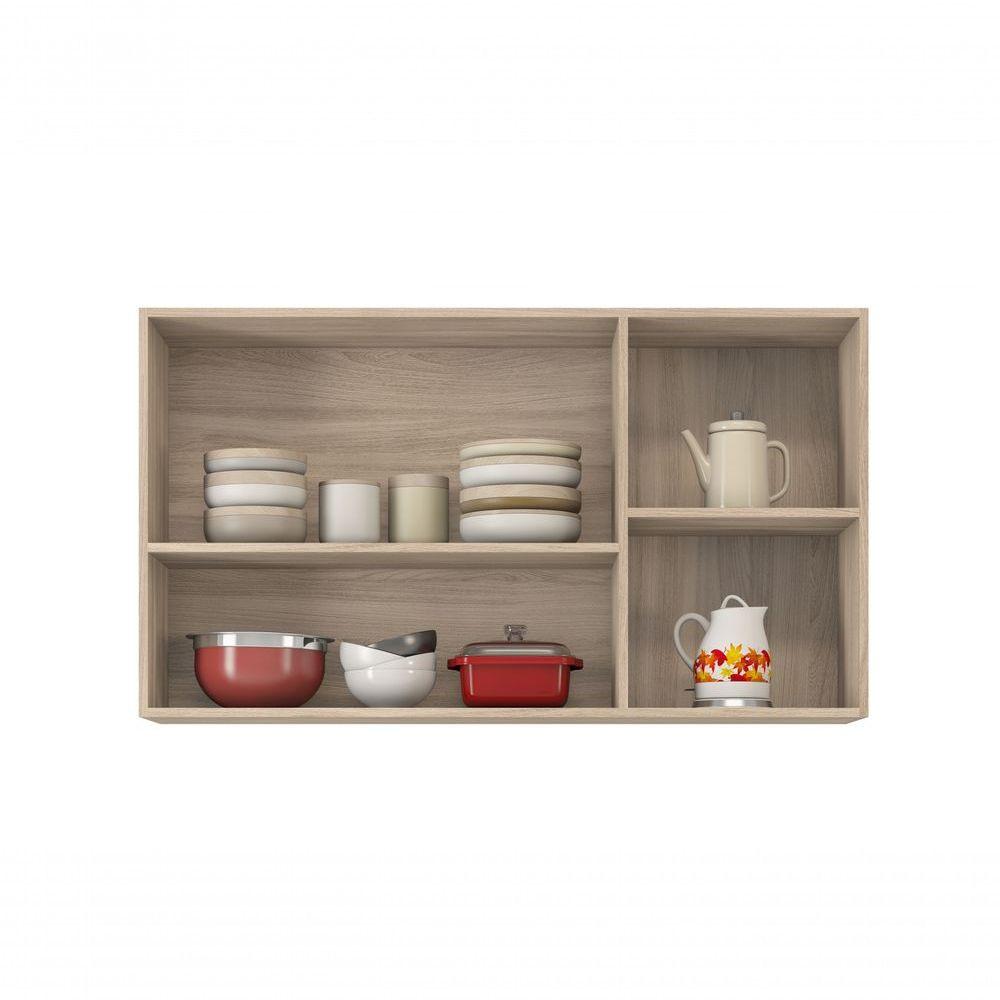 Miniatura Armário Aéreo 3 Portas 120 Cm Firenze Avena Menta 94331 Demóbile