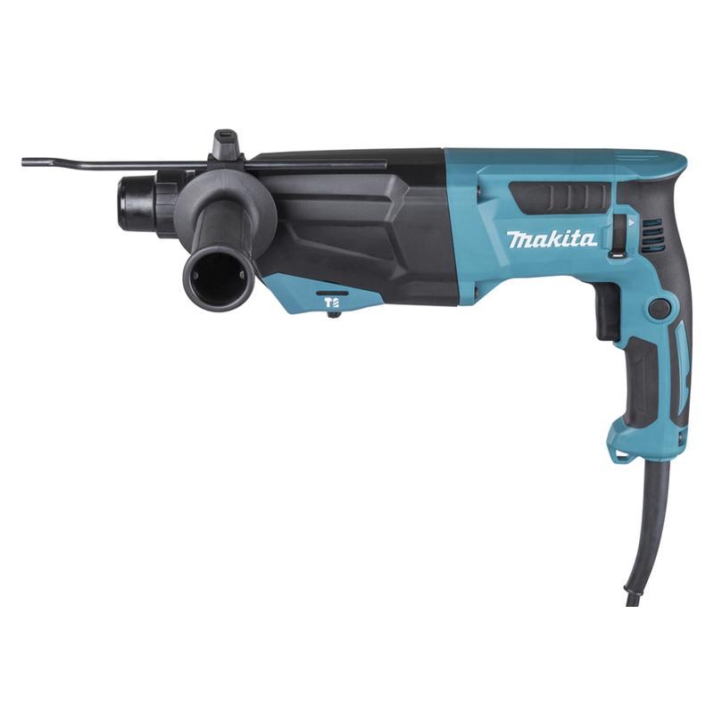 Miniatura Martelete Rompedor Sds Plus Hr2670 Makita 800W + Brocas