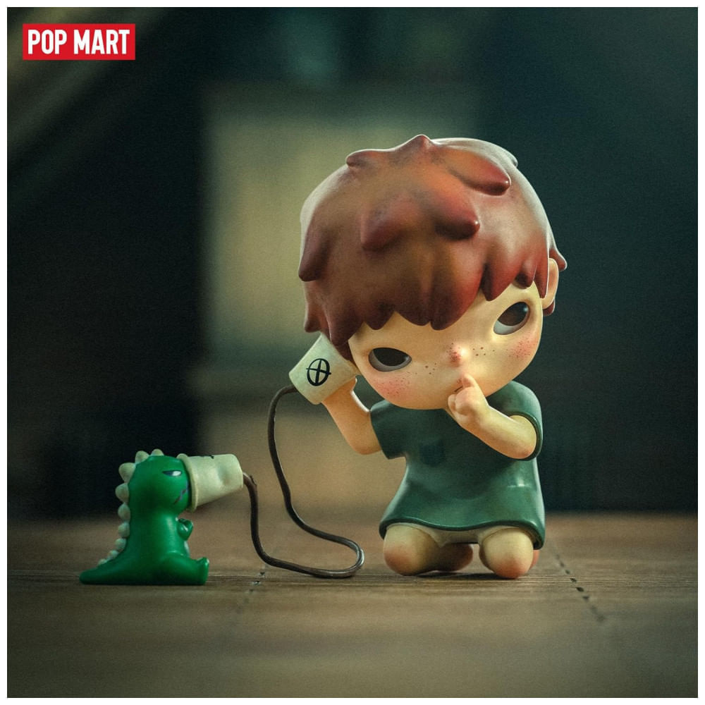 Miniatura Blind Box, Coleção de Bonecos Surpresa da POP MART, Conjunto de 12 Miniaturas Hirono, Brinquedos Colecionáveis com Design Variado para Decorar