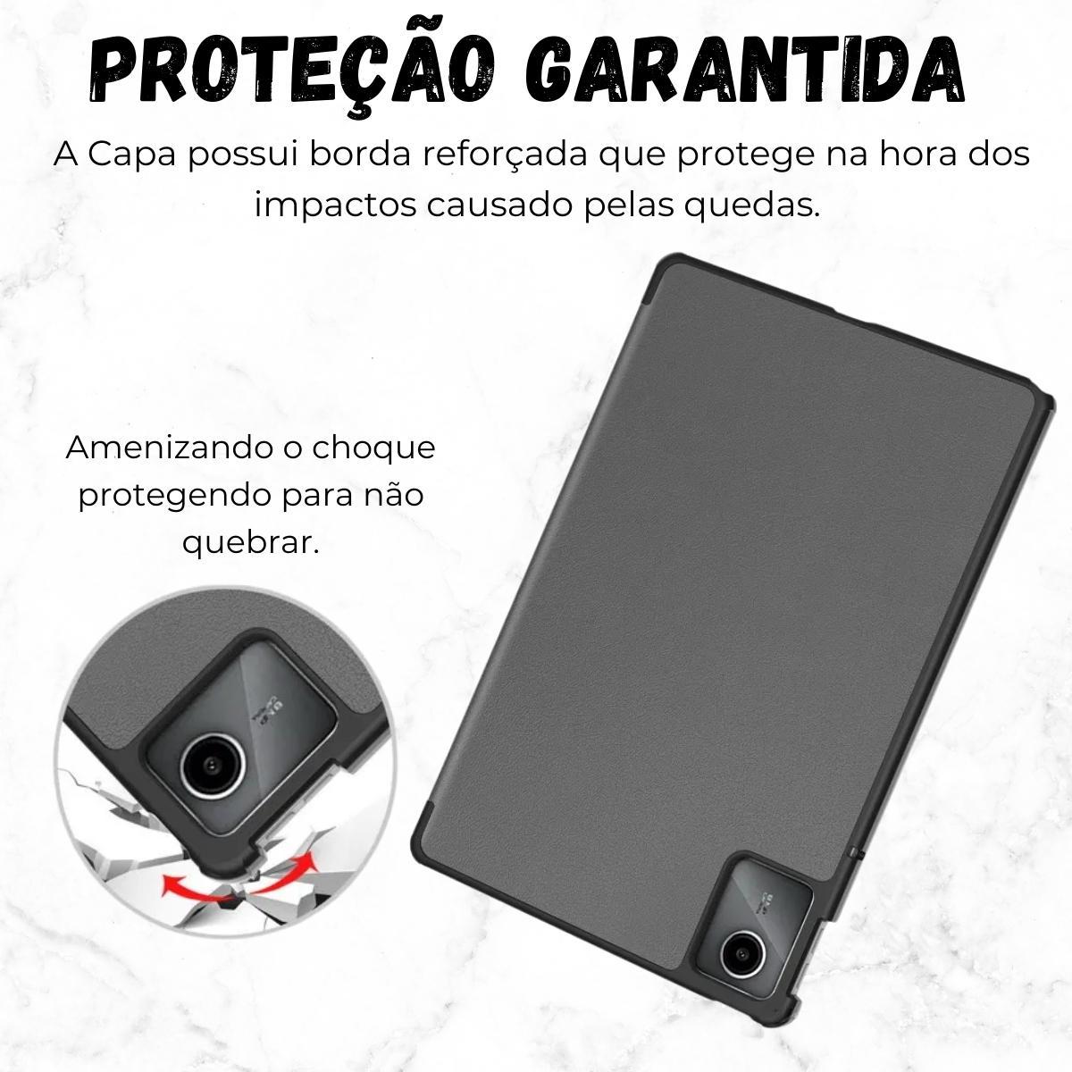 Miniatura Capa Smart Case Magnética Para Lenovo Tab K11 (11 Polegadas)